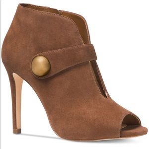 Michael Kors Suede Ankle Booties 8.5